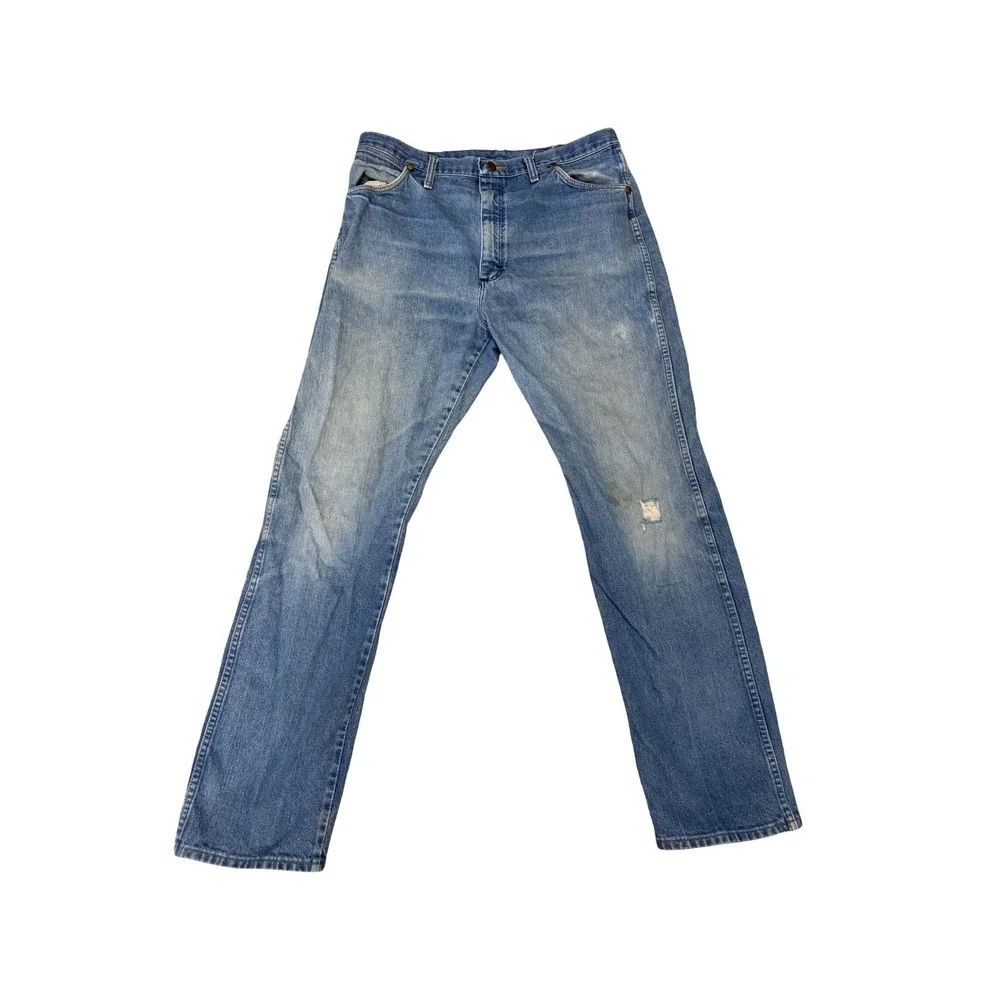 Vintage Wrangler Blue Jeans 38x33